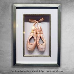 Ballet Shoes Shadowbox Frame
