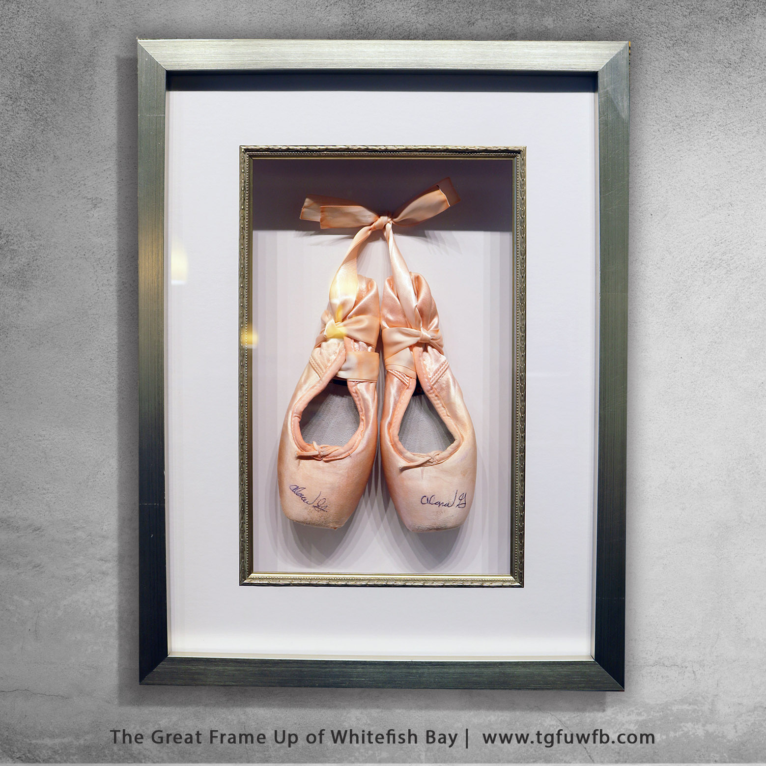 Ballet Shoes Shadowbox Frame - The 